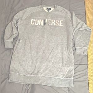 Converse Tunic length sweatshirt dress with pockets